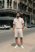 Men Summer Striped Set